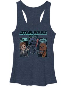 Women’s Star Wars Cartoon Sounds Racerback Tank Top