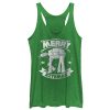 Women’s Star Wars Christmas Sithmas AT-AT Racerback Tank Top