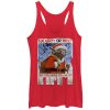 Women’s Star Wars Christmas Yoda Naughty or Nice Racerback Tank Top