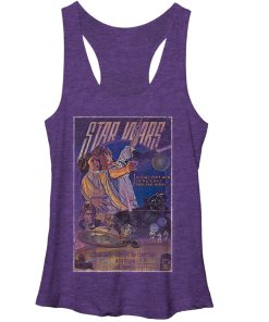 Women’s Star Wars Cinema Poster Racerback Tank Top