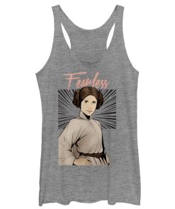 Women’s Star Wars Classic Princess Leia Fearless Racerback Tank Top