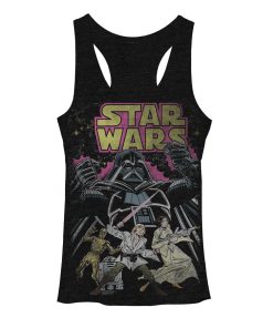 Women’s Star Wars Comic Cover Racerback Tank Top