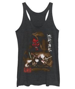 Women’s Star Wars Darth Maul Kanji Battle Racerback Tank Top