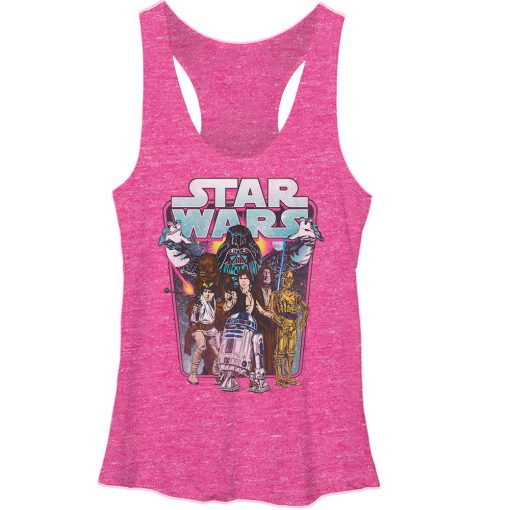 Women’s Star Wars Darth Vader Attack Racerback Tank Top