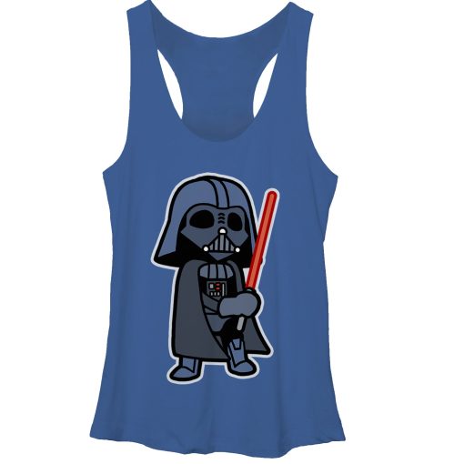 Women’s Star Wars Darth Vader Cartoon Racerback Tank Top