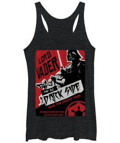 Women’s Star Wars Darth Vader Concert Poster Racerback Tank Top