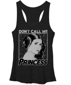 Women’s Star Wars Don’t Call Me Princess Racerback Tank Top