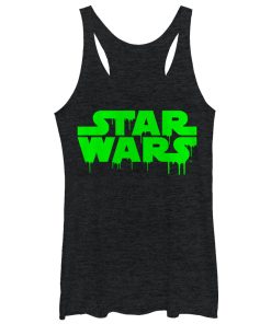 Women’s Star Wars Dripping Halloween Logo Racerback Tank Top
