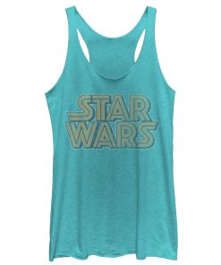 Women’s Star Wars Dusty Logo Racerback Tank Top