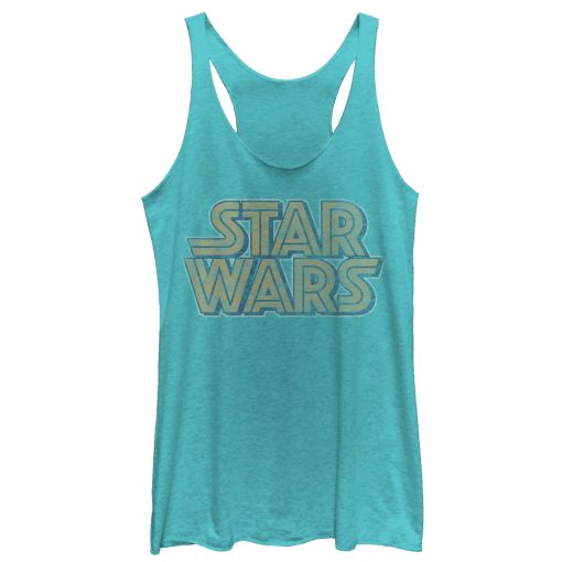 Women’s Star Wars Dusty Logo Racerback Tank Top