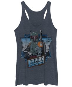 Women’s Star Wars Empire Strikes Back Boba Fett Racerback Tank Top