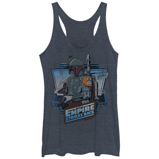 Women’s Star Wars Empire Strikes Back Boba Fett Racerback Tank Top