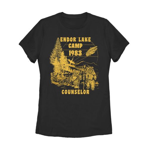 Women’s Star Wars Endor Lake Ewok Counselor T-Shirt