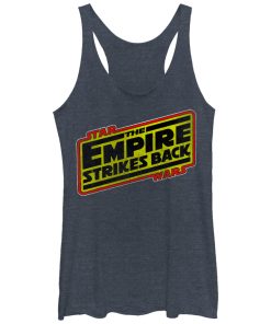 Women’s Star Wars Episode V Logo Racerback Tank Top