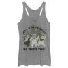 Women’s Star Wars Ewok May The Forest Racerback Tank Top