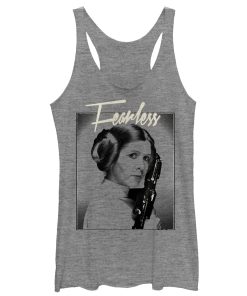 Women’s Star Wars Fearless Princess Leia Racerback Tank Top