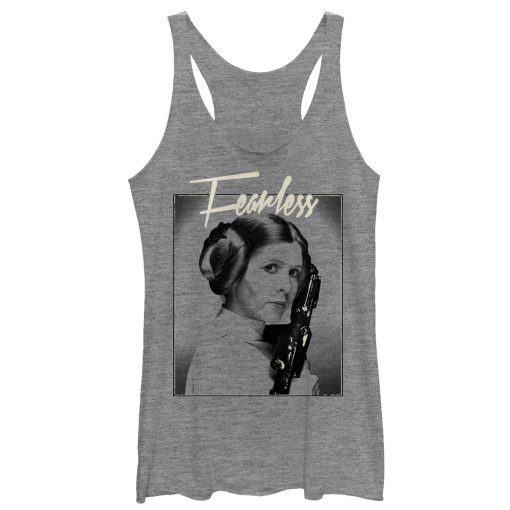 Women’s Star Wars Fearless Princess Leia Racerback Tank Top