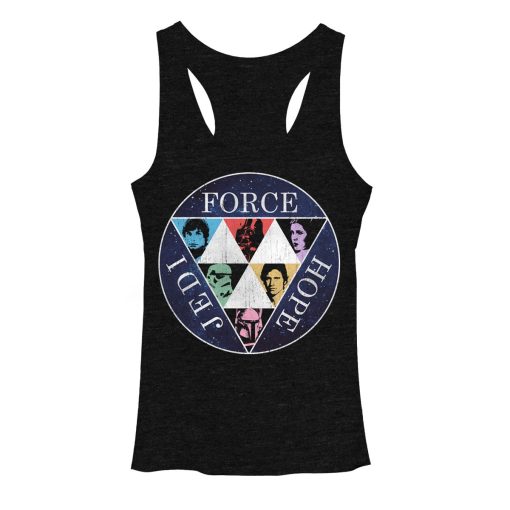 Women’s Star Wars Force Hope Jedi Racerback Tank Top