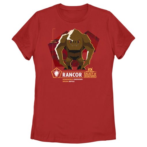 Women’s Star Wars Galaxy of Creatures The Rancor T-Shirt