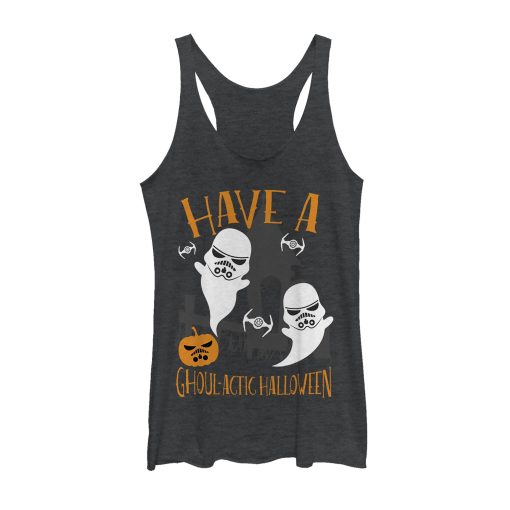 Women’s Star Wars Ghoulactic Halloween Stormtrooper Racerback Tank Top