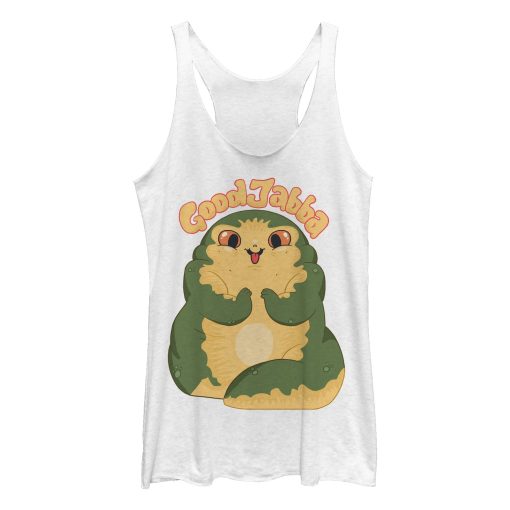 Women’s Star Wars Good Jabba the Hutt Cartoon Racerback Tank Top