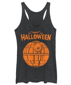 Women’s Star Wars Halloween Death Star Racerback Tank Top
