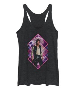 Women’s Star Wars Han Solo Retro Heartthrob Racerback Tank Top