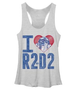 Women’s Star Wars I Love R2-D2 Racerback Tank Top