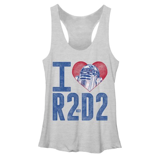 Women’s Star Wars I Love R2-D2 Racerback Tank Top