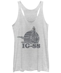 Women’s Star Wars IG-88 Racerback Tank Top