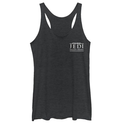 Women’s Star Wars Jedi Fallen Order Badge Logo Racerback Tank Top