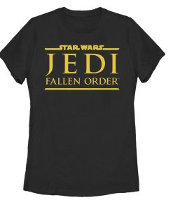 Women’s Star Wars Jedi Fallen Order Golden Logo T-Shirt