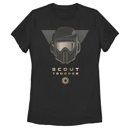 Women’s Star Wars Jedi Fallen Order Scout Trooper Helmet T-Shirt