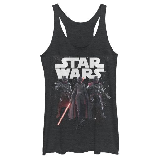 Women’s Star Wars Jedi Fallen Order Starry Inquisitor Racerback Tank Top