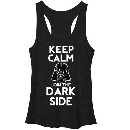 Women’s Star Wars Keep Calm Racerback Tank Top