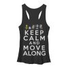 Women’s Star Wars Keep Calm and Move Along Racerback Tank Top