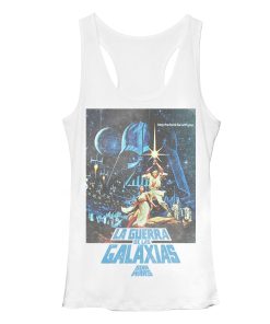 Women’s Star Wars La Guerra de las Galaxias Racerback Tank Top