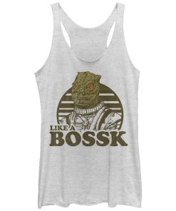 Women’s Star Wars Like a Bossk Racerback Tank Top