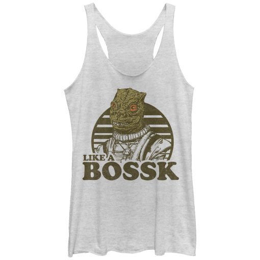 Women’s Star Wars Like a Bossk Racerback Tank Top