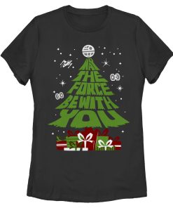 Women’s Star Wars May the Christmas Gifts Be With You T-Shirt