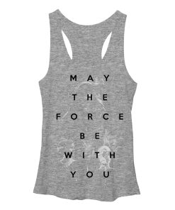 Women’s Star Wars May the Force Be With You Racerback Tank Top