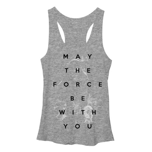 Women’s Star Wars May the Force Be With You Racerback Tank Top