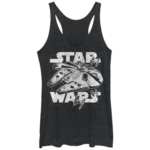 Women’s Star Wars Millennium Falcon Initiate Hyperdrive Racerback Tank Top