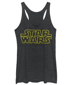 Women’s Star Wars Movie Logo Racerback Tank Top