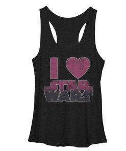 Women’s Star Wars Movie Love Racerback Tank Top