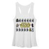 Women’s Star Wars Pixel Character Line Racerback Tank Top
