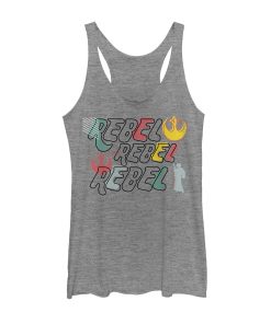 Women’s Star Wars Pop ’80s Rebel Racerback Tank Top