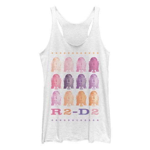 Women’s Star Wars R2-D2 Colors Racerback Tank Top