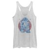 Women’s Star Wars R2-D2 Sparkle Racerback Tank Top