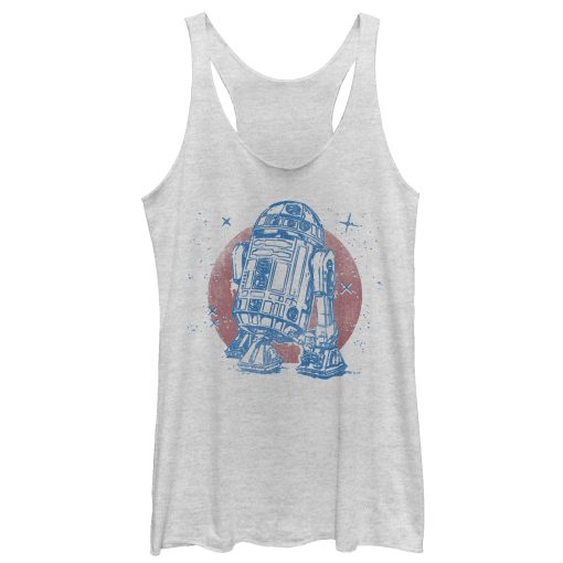 Women’s Star Wars R2-D2 Sparkle Racerback Tank Top